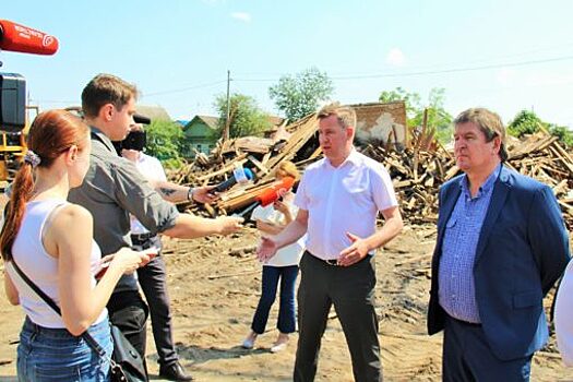 Василий Новиков и Александр Муромский оценили демонтажные работы на Холодной и Широко-Холодной