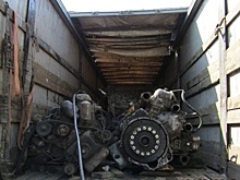 Житель Москвы пытался вывезти из Курганской области девять дизельных двигателей