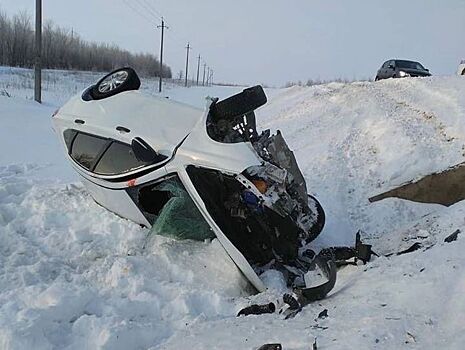 В ДТП на трассе Самара – Оренбург пострадали два человека