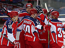 ЦСКА обыграл "Сибирь" в матче КХЛ