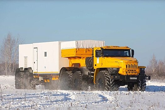 "Урал" запатентовал арктический автопоезд для перевозки в условиях отсутствия дорог и температур до -50°C