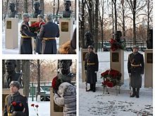 В САО прошла торжественная церемония, посвящённая 85-й годовщине со дня рождения легендарного армейского волейболиста и тренера Юрия Чеснокова