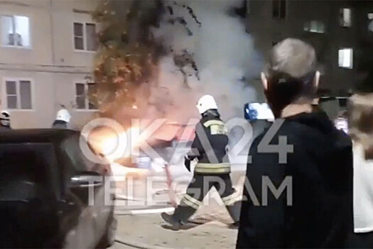 Пироман за ночь спалил шесть авто и мотоцикл в Арзамасе