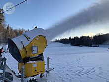 На лыжном комплексе имени Галины Кулаковой делают снег