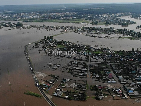 На месте зоны затопления в Тулуне разобьют парк