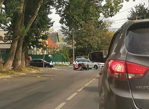 45-летняя курянка попала под колёса «Лады» на улице Запольной