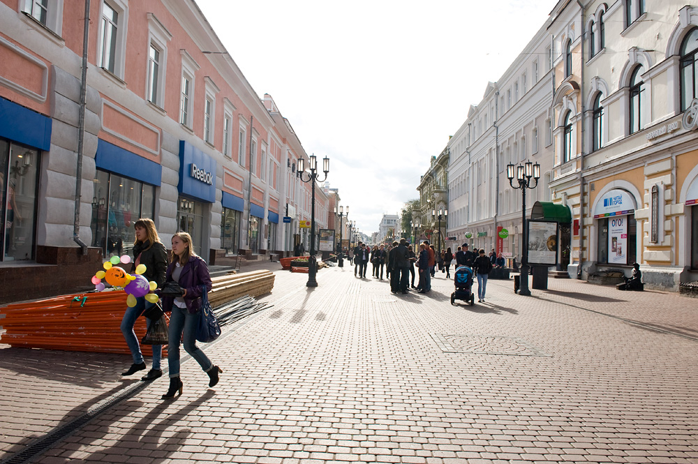 Улица Большая Покровская, Нижний Новгород, Россия, Европа