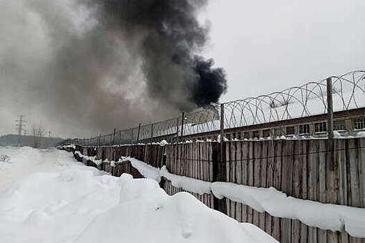 МЧС: в Соликамске заключенных колонии эвакуировали из-за пожара в цеху