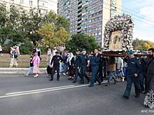 В Оренбурге прошел крестный ход с Табынской иконой Богородицы