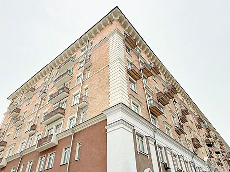 Более 200 домов в стиле советского неоклассицизма капитально отремонтировали в столице с 2015 года