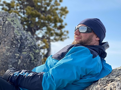 Омич Иван Давыдов завершил свой беговой проект от Кызыла до Карагемского прорыва