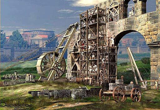 Рождение механизмов: как шло сложное строительство в античности