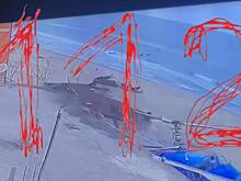 Появилось первое видео с моментом крушения вертолета на дом в Дагестане