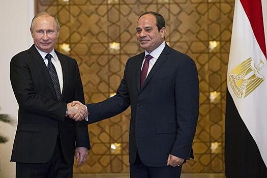 Ас-Сиси обсудил с Путиным урегулирование в Ливии