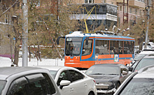 13-й трамвай с граффити вышел на маршрут в Новосибирске