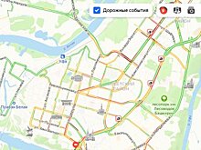 В Уфе зафиксированы 9-балльные пробки