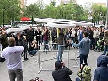 В Тюмени раскрутили самый большой спиннер в мире. Видео