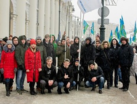 Митинг-концерт «Россия в наших сердцах» посетили студенты МГАВТ