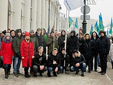 Митинг-концерт «Россия в наших сердцах» посетили студенты МГАВТ