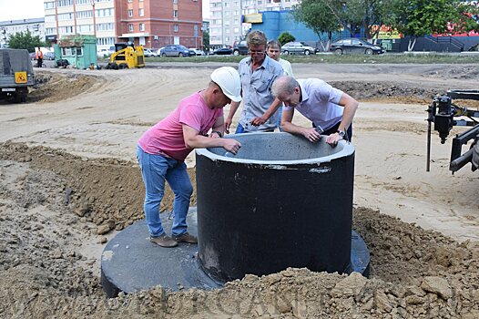 Стройка века: в Кургане продолжается строительство участка дороги по Бурова-Петрова