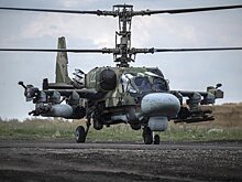 Экипаж Ка-52М уничтожил украинских боевиков в курском приграничье