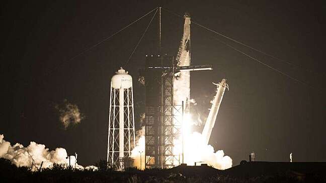 SpaceX отправляет к МКС четырех астронавтов по контракту с НАСА