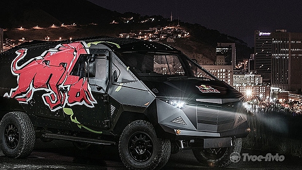 Red Bull создали музыкальный автомобиль на основе Land Rover Defender