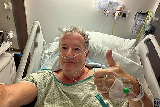 Британского телеведущего Пирса Моргана госпитализировали с переломом шейки бедра