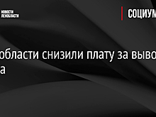 В Ленобласти снизили плату за вывоз мусора