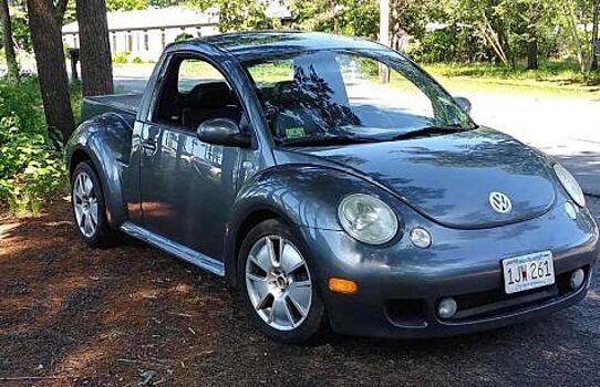 В сети показали пикап на базе Volkswagen Beetle