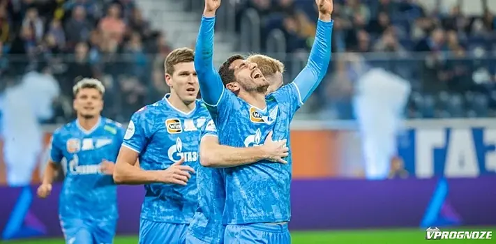 «Зенит» разгромил «Ахмат» в первом матче 1/4 финала Кубка России