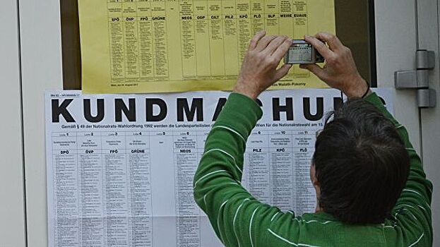 Досрочные парламентские выборы начались в Австрии