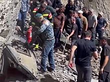 горах Дагестана после обвала скальной породы погиб водитель бульдозера