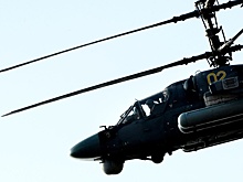 Ка-52 показал в Дубае новую фигуру пилотажа