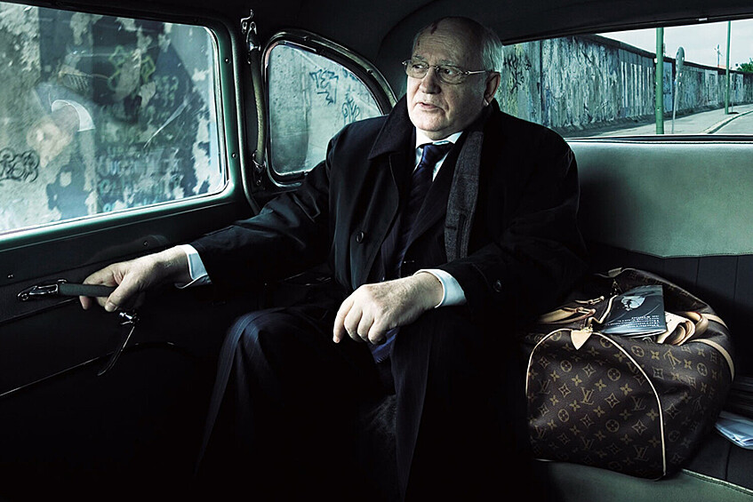 Михаил Горбачев в рекламе Louis Vuitton