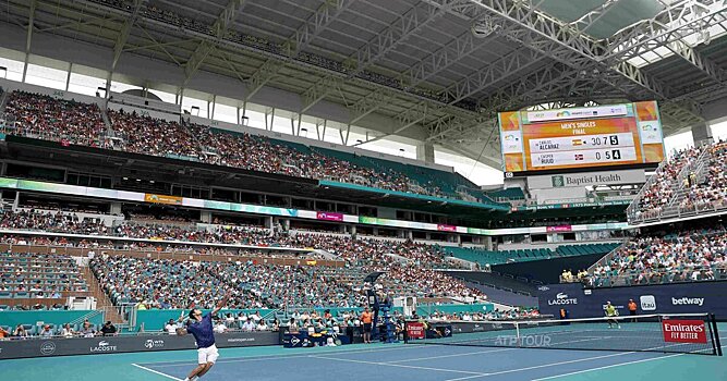 Майами (ATP). Медведев попал в одну четверть с Джоковичем, Рублев – с Фрицем