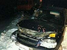 В Нефтеюганском районе «Нива» влетела в «КамАЗ»