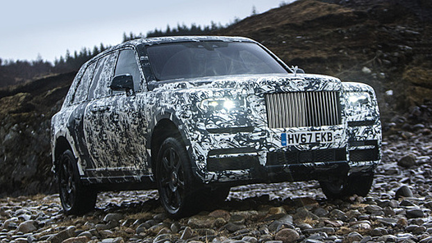 Названа дата премьеры внедорожника Rolls-Royce