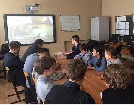 Межрегиональный вебинар «Нацистские преступления Второй мировой войны» прошел в одной из школ Останкина
