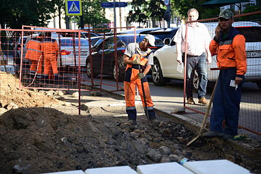 Улицу Новый Арбат благоустроили