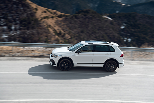 В России собрали юбилейный Volkswagen Tiguan