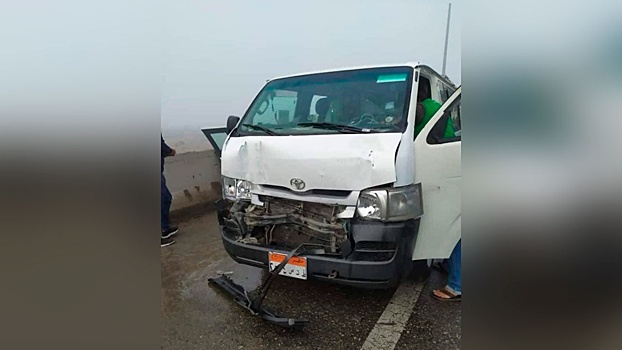 Опубликовано фото с места смертельного ДТП в Египте