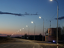 Фонари за 7 миллионов осветили трассу в Здвинске