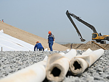 Дамба во Владимировке готова на 65%