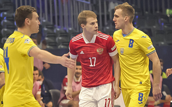 Сборная России обыграла Украину в полуфинале ЧЕ по мини-футболу