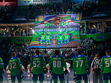 Фанаты «Салавата» вывесили баннер с Алалыкиным, Сучковым, Комаровым и Цулыгиным в образе Черепашек-ниндзя перед игрой с «Автомобилистом»: «Время становиться героями»