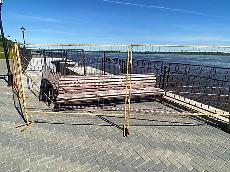 В Сарапуле началась подготовка к капитальному ремонту аварийного участка набережной