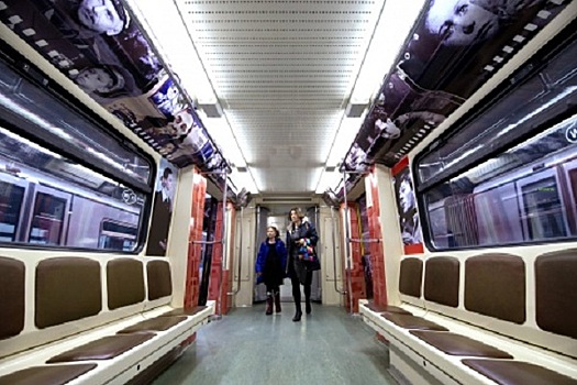 В метро запустили именной поезд "Легенды кино"