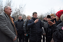 Жители Балашихи попросили главу перенести бюст Гагарина с Щелковского шоссе