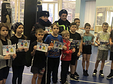 Сотрудники Госавтоинспекции пообщались с воспитанниками спортивных секций в Клину